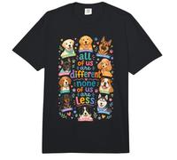 Nous Sommes Tous différents, Aucun d'entre Nous n'est Moins sensibilisé à l'Autisme Comfort Colors Adult Heavyweight T-Shirt