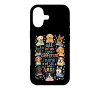 Nous Sommes Tous différents, Aucun d'entre Nous n'est Moins sensibilisé à l'Autisme Coque pour iPhone 17