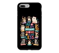 Nous Sommes Tous différents, Aucun d'entre Nous n'est Moins sensibilisé à l'Autisme Coque pour iPhone 7 Plus/8 Plus