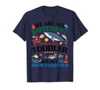 Nous Sommes Tous différents, mais chez Les Tout-Petits, Nous nageons Tous Ensemble T-Shirt