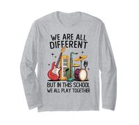 Nous Sommes Tous différents, mais dans Cette école, Nous jouons Tous Manche Longue