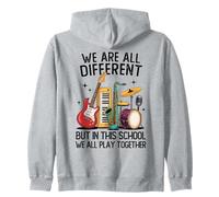 Nous Sommes Tous différents, mais dans Cette école, Nous jouons Tous Sweat à Capuche