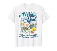 Nous Sommes Tous différents mais nageons Ensemble Ocean VBS T-Shirt
