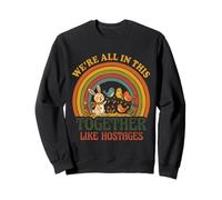 Nous Sommes Tous Ensemble comme des otages Bunny Birds Retro 3 Sweatshirt