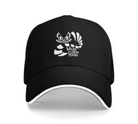 Nous Sommes Tous Fous Ici Homme Femme Chapeau Stylée Casquettes Snapback Plat Casquette Trucker pour Été Toutes Les Saisons Voyage