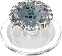 Nous sommes tous fous ici - Wonderland Celebration PopSockets PopGrip pour MagSafe