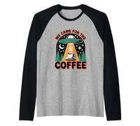 Nous Sommes Venus pour Le Coffee Abduction Expresso Manche Raglan