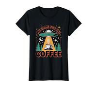 Nous Sommes Venus pour Le Coffee Abduction Expresso T-Shirt Graphique avec Valeur