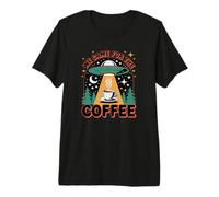 Nous Sommes Venus pour Le Coffee Abduction Expresso T-Shirt Haut de Gamme