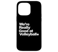 Nous Sommes Vraiment Bons au Volleyball Coque pour iPhone 14 Pro Max