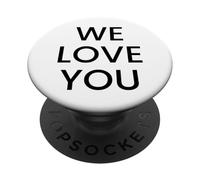 Nous t'aimons PopSockets PopGrip Adhésif