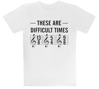 Nous Traversons Une Période Difficile T-Shirt Blanc pour Enfants T-Shirt À Manches Courtes pour Enfants Kids White Tee Children Short Sleeve T-Shirt