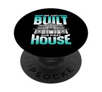 Nous Venons De Construire Notre Première Maison Bâtiment PopSockets PopGrip Adhésif