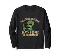 Nous venons en Paix Earth People Bwah Hah Hah Manche Longue