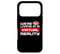 Nous vivons dans Une réalité virtuelle, Roi métaverse Coque pour iPhone 17 Pro