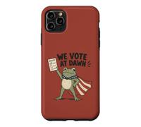 Nous votons Le Jour des élections de Dawn Frog Coque pour iPhone 11 Pro Max