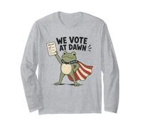 Nous votons Le Jour des élections de Dawn Frog Manche Longue