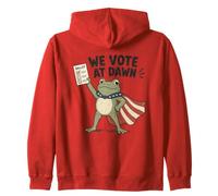 Nous votons Le Jour des élections de Dawn Frog Sweat à Capuche
