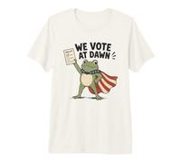 Nous votons Le Jour des élections de Dawn Frog T-Shirt Haut de Gamme