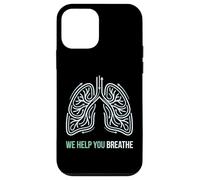 Nous Vous aidons à Respirer | Thérapeute en Soins respiratoires cliniques Coque pour iPhone 12 Mini