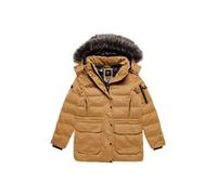 Superdry Microfibre Expedition Jacket Beige S Femme