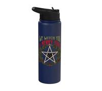 Nous vous souhaitons un joyeux solstice d'hiver, Yule, paganisme, païen Stainless Steel Insulated Water Bottle