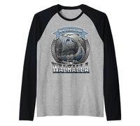 Nous voyons dans Le Design Viking Walhalla Manche Raglan