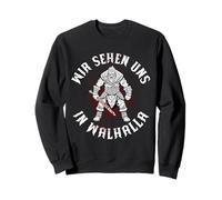 Nous voyons dans Le Design Viking Walhalla Sweatshirt