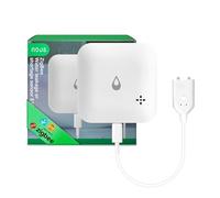 Nous ZigBee Capteur d'eau E13 pour Fuite ou Manque d'eau, Alarme 80 DB, Notification d'application, IP66, Fonctionne avec Piles (2 x AAA), Compatible avec Alexa, Google Home, hub ZigBee nécessaire