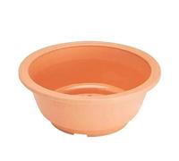 Nouveau 1 Pièces Balcon Grand Panier De Fleurs Nouveau Pot Succulent En Plastique Rond Pot De Fleur Succulente Pot Nain Pot Horticole Pot De Fleurs.Yellow