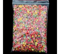 Nouveau 1000 Pcs/Pack Nail Art 3d Fruits Fimo Tranches Polymère Argile Bricolage Tranche Décoration Ongle Autocollant Mixte Stype Pour Le Choix
