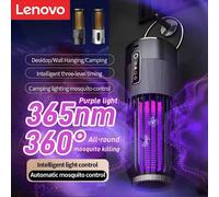 Nouveau 2-en-1 solaire/USB Rechargeable lampe anti-moustique Portable électrique Bug Zapper pour Camping en plein air maison 4000V choc 2025 Black Solar Charging