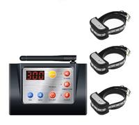 Nouveau 2 en 1 système de clôture Chien électronique sans Fil et l' entraînement par Vibration sonore Collier de Dressage de Chien et la Fonction de clôture 1/2/3 système(pour 3 Chiens)