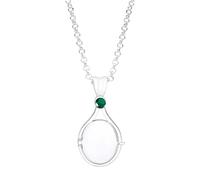 Nouveau 2025 Fashion Exquise Shine Shell Pendant Classic TV TV H2O Collier de sirène TRENDY Zircon Bijoux en cuivre plaqué argenté Ajouter une décoration d'eau bijoux de luxe à la mode Best pour