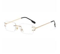 Nouveau 2025 Lunettes de Soleil sans Bordure de la Mode Femmes Lunes de Soleil sans Cadre féminine Shades Outdoor Party UV400 Eyewear