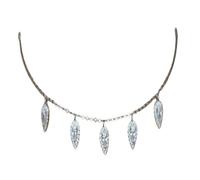 Nouveau 2025 Luxury 925 Mariage en argent sterling Gift Saint Valentin Gift Sparking Déchirure Drop charme Fashion Femmes mignonne ses colliers CZ Choker Decoration Bijoux ACCESSOIRES DE LUXE