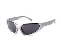Nouveau 2025 Punk Mirror Sports Lunettes de soleil Hommes Rectangle Coupe-vent Cadre Extérieur Vélo Film Lunettes Soleil Homme UV400