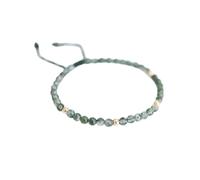 Nouveau 2025 Unisexe Small Agate Natural Stone Bouded Bracelets Méditation Green Couleur Balance Bracelet mince Bracelet Bijoux avec pour vous pour vous ACCESSOIRES CRÉATIVE POUR FEMMES ET HOMMES
