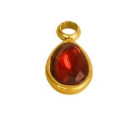 Nouveau 2026 Arrivée 5pcs Vraie Gold Plated Droplettes d'eau en ramiement Pendants à charme en acier inoxydable pour les bijoux Bracelets Collier Boucles d'oreilles Fashion Accessoires