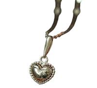 Nouveau 2026 Arrivée Unisexe 925 STERLING Silver 14k Platage d'or simple Collier de pendentif coeur délicat Fonction Fashion Jijou de fête mignon Accessoires de bijoux avec pour vous pour les