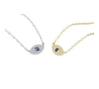 Nouveau 2026 Arrivée Unisexe REAL 925 STERLING Silver Fashion Zircon Pendant Collier pour femmes Gift Party Fine Bijoux Collares Décoration Luxury With You Accessoires Best pour les femmes et les
