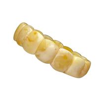 NOUVEAU 2026 Baltique Natural Amber Elastic large Bracelet Yellow Yellow Brees Gemstone Gemstone Men Femmes Bijoux Real Ambers Amulet Bracelets Décoration ACCESSOIRES DE LUX