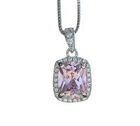 NOUVEAU 2026 Collier de femmes vintage S925 Bijoux en argent sterling avec un pendentif géométrique Citrine Zircon Gemstone pour la décoration de fête de mariage Luxury You Accessoires TRENDY Best