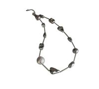 NOUVEAU 2026 UNISEX MODERNES JIANIRES Collier de perles irrégulières Collier de conception de conception or argenté Silver plaqué une couche Choker pour les femmes ACCESSOIRES DE MODE TRENDY CADIER
