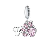 Nouveau 2026 Unisexe 925 STERLING Silver Pet Animal Pendant Charme pour bracelet de serpent ou collier Bijoux de bricolage Faire la décoration Luxury avec vous accessoires Création tendance pour les