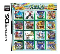 Nouveau 482 en 1 Cartouche de jeu DS Mario Multicart pour Nintendo DS NDSL NDSi 3DS