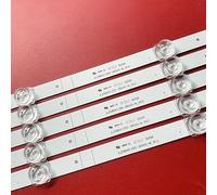 Nouveau 5 pièces/Kit LED Bandes for HISENSE TV H58A6100 H58AE6000 H58AE6100UK CRH-BK58S13030T051087D-REV1.2 W JL.D580A1330-365AS-M_V02