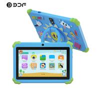 Nouveau 5G WiFi Android tablette motif de dessin animé 7 pouces tablette Pc Quad Core 4GB RAM 64GB ROM pas cher et Simple tablettes pour enfants Pink