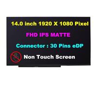 Nouveau 60Hz 14.0" remplacement d'écran d'ordinateur portable pour AU Optronics B140HAN06.B Ordinateur portable LED LCD FHD 1920x1080 IPS Panneau d'affichage avec carte PCB mineure 16cms