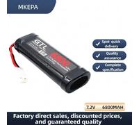 Nouveau 7.2 V batterie 6800 mAh NiMH batterie RC voiture camion Bugibot réservoir ni mh batterie gris dîner alimentation 7.2V 6800 2